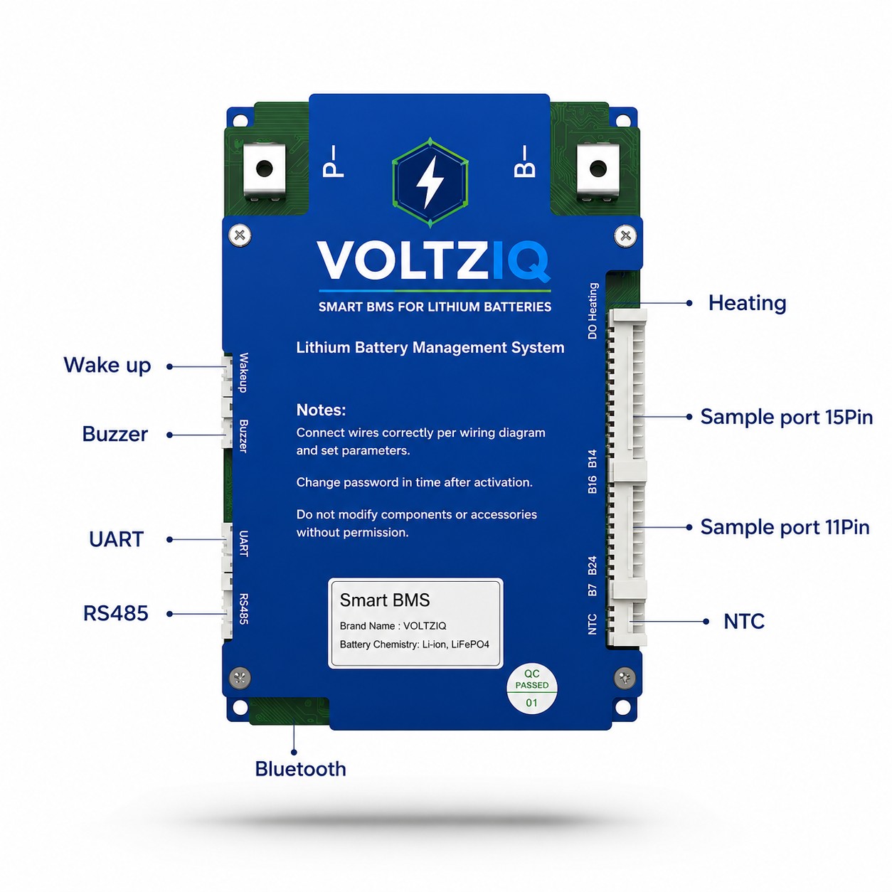 VoltzIQ BMS Front